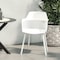 Cosco CosmoLiving by Cosmopolitan, Camelo Collection, Indoor/Outdoor Dining Chair, White 2PK 87212WHT2E - alternate 7